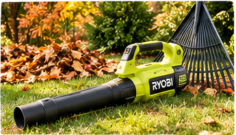Cordless leaf blower for fall yard cleanup and September tool deals