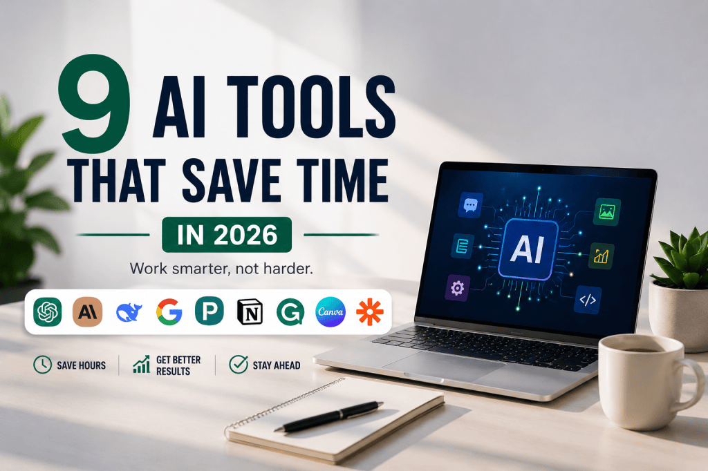 Best AI Tools That Actually Save You Time in 2026